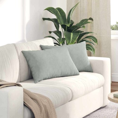  Jastučići za sofu 2 pcs Svjetlosiva 60 x 40 cm Kordura tekstil Cijene
