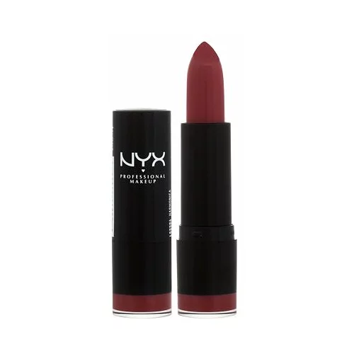 NYX Professional Makeup Extra Creamy Round Lipstick šminka za sijaj ustnic klasično rdečilo za ustnice šminka 4 g odtenek 569 Snow White za ženske