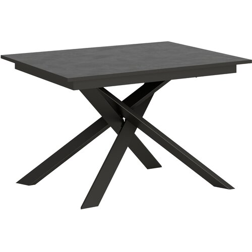Itamoby   Ganty (90x120/180 cm) - antracit, barva nog: antracit - raztegljiva jedilna miza, (20842913) Cene