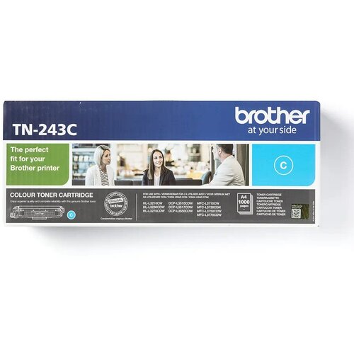Brother TN243C Cyan, 1000 pages toner Slike