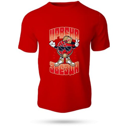 KK Crvena Zvezda Majica za decu Hiphop, Crvena Slike