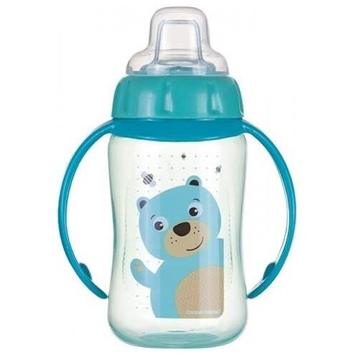 Canpol baby flašica/šolja sa kljunom i ručkama 56/512 "happy animals - training" 320Ml - bear Cene