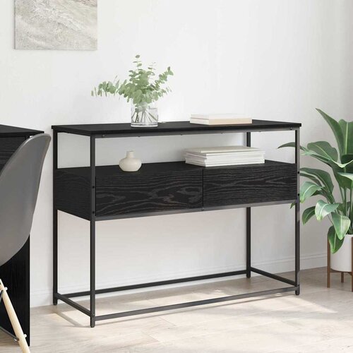 Konzolna stolica Crni hrast 100 x 40 x 75 cm Konstruirano drvo Cijene