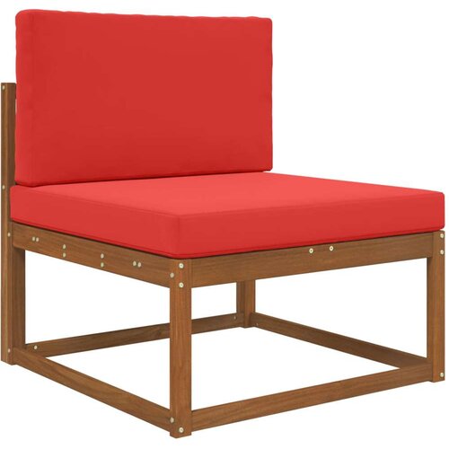  Jastuk za vanjsku sofU 2 pcs Crvena Poliester - Crvena 80 x 80 cm 1x sjedalo +1x naslon (3D bez bartaga) Slike