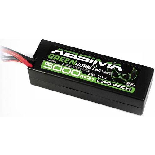 Absima Modelarski akumulatorski komplet (LiPo) 11.1 V 5000 45 C Hardcase T-vtični sistem, (20438020) Slike