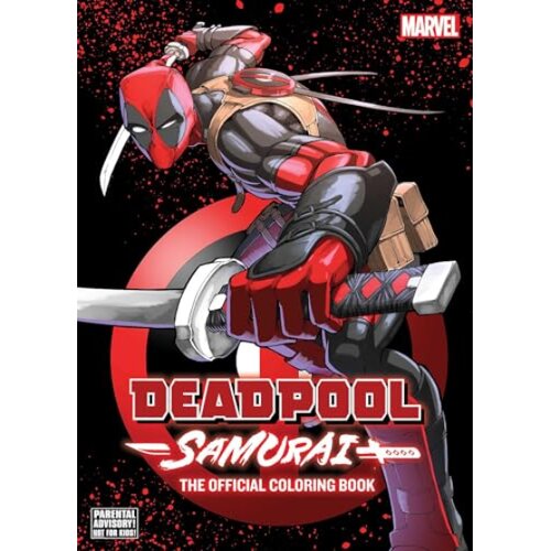 Harper Collins Publishers Ltd VIZ Media - Deadpool: Samurai - The Official Coloring Book Cene
