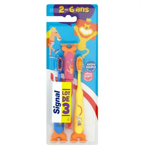 Signal Kids Ultra Soft Set četkica za zube 3 kom