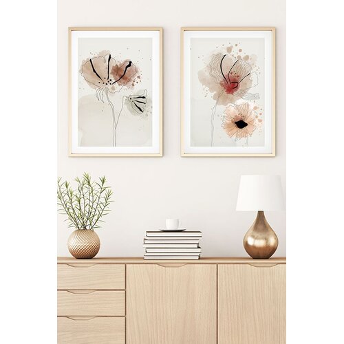 WALLXPERT Uramljena slika Huhu22, 35x50 cm , 2 dijela Cijene