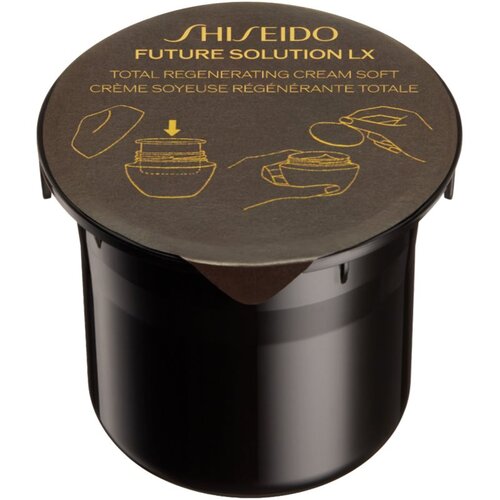 Shiseido Future Solution LX Total Regenerating Cream Soft lahka regeneracijska krema nadomestno polnilo 50 ml Slike