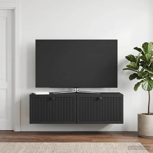 TV ormar za zid Zidne Crna 98 x 31 x 30 cm Konstruirano drvo Cene