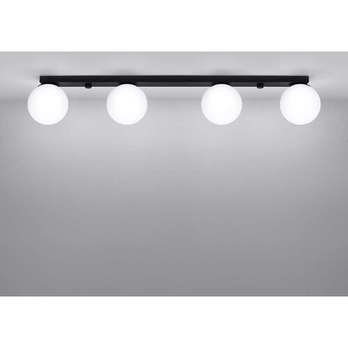  Sollux SL.1154 - Plafonsko svetlo YOLI 4xG9/12W/230V crna Slike