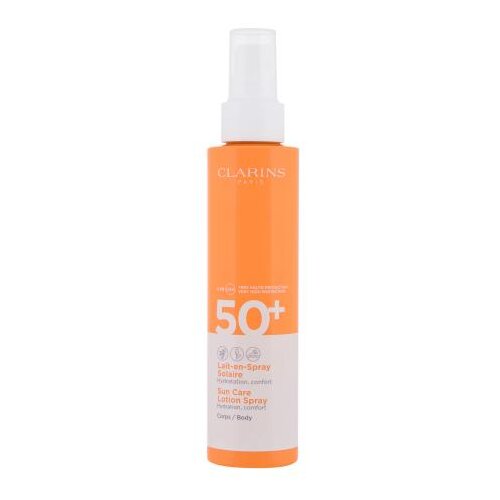 Clarins Sun Care Lotion Spray SPF50+ losion za sunčanje u spreju za tijelo 150 ml Cene