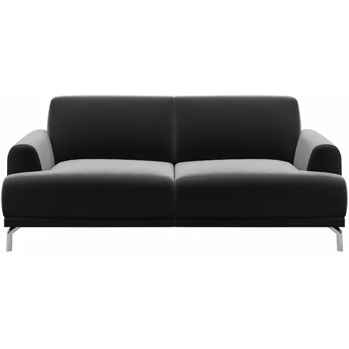 MESONICA tamnosivi baršunasti kauč Puzo, 170 cm