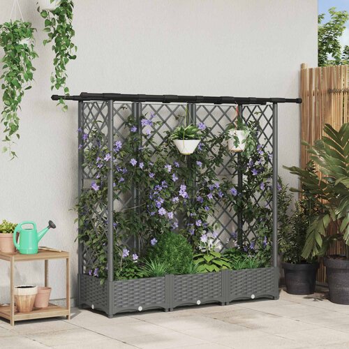  Povi&scaron;eni krevet s mrežom i krovom Svjetlosiva 164 x 40 x 121 cm Cijene
