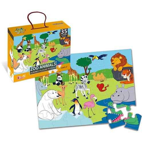 Puzzle velike podne na životinje, 35 komada Divlje životinje Cijene
