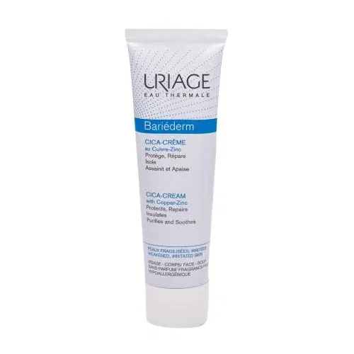 Uriage Bariéderm Cica-Cream dnevna krema za obraz za vse tipe kože 100 ml poškodovana škatla unisex