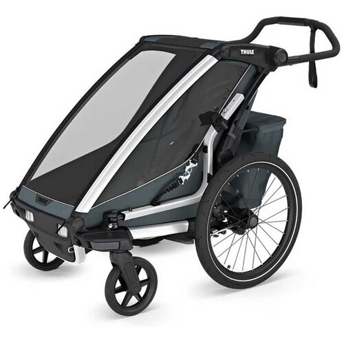 Thule Chariot Cross 1 dečja prikolica za bicikl - Dark Slate Cene