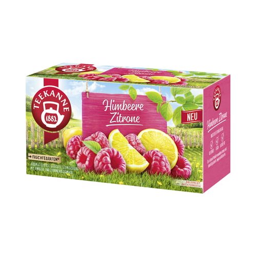 Teekanne Čaj Sadni vrt - Malina-limona (20 dvokomornih vrečk) Cene