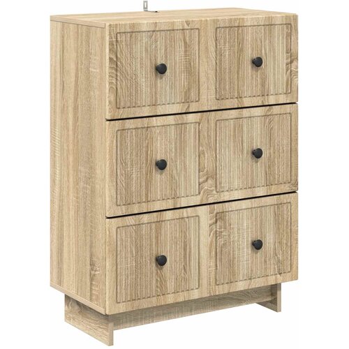  Ormar s ladicama Hrast sonoma 66 x 34,5 x 90 cm Cijene