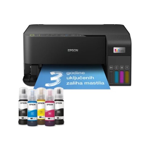 Epson L3550 EcoTank, print-scan-copy, Color, A4, 4800X1200, USB, Wi-Fi, Manual Duplex Cene