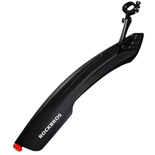 ROCKBROS blatnik DNB8001 z rdečo led lučjo za kolo, črn, (22007135) Cene