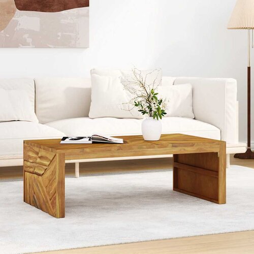  Stolić za kavu 110x60x38 cm od masivne tikovine Slike