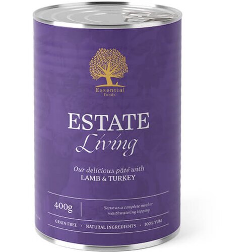 Essential Foods Estate Living P&acirc;t&eacute; - pa&scaron;teta za pse sa jagnjetinom i ćuretinom (400g) Cene