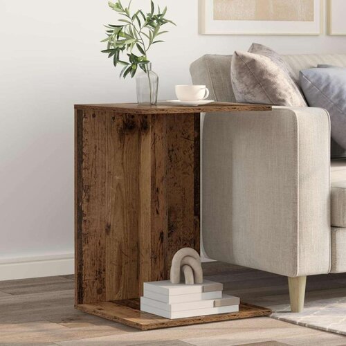  Bocni stol Staro drvo 45 x 40 x 62 5 cm Konstruirano drvo - Staro drvo Cijene