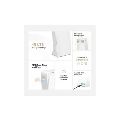 Mercusys MB110-4G V2.0 300 Mbps Wireless N 4G LTE Router Slike
