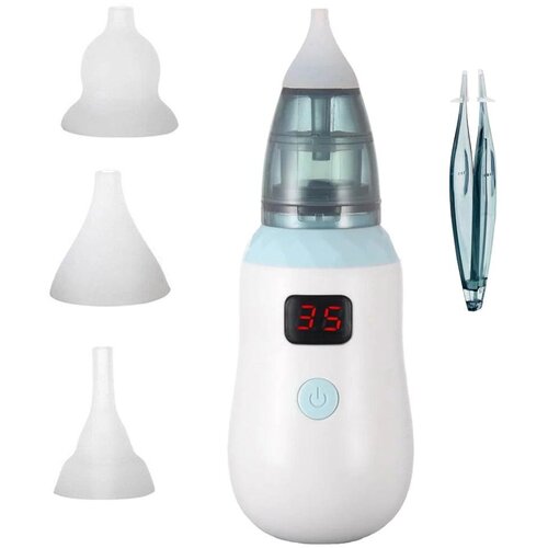 VERKGROUP Akumulatorski LCD nosni aspirator za otroke + nastavki, (20461143) Cene