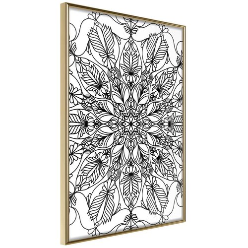  Poster - Colour Your Own Mandala I 40x60 Slike