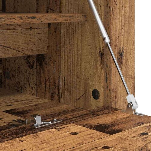 VidaXL ormar za cipele staro drvo 100 x 35 x 38 cm konstruirano drvo Slike