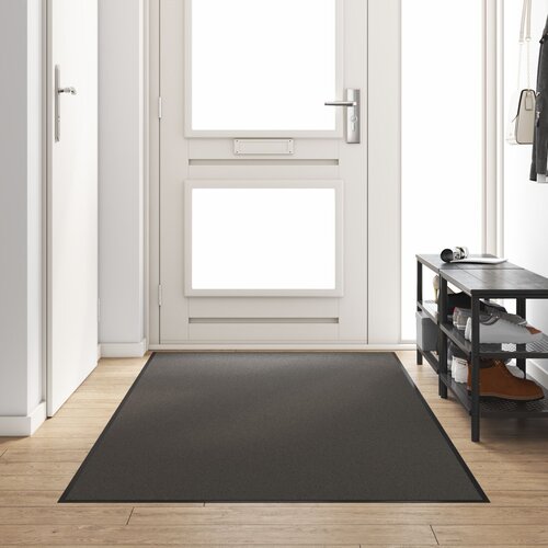 vidaXL predpražnik Antracit, Črna Poliamid 250 x 120 x 0.9 cm Cene
