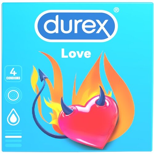Durex love kondomi 4 komada Slike