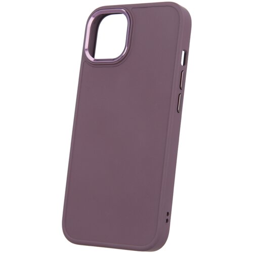Onasi Satin silikonski ovitek za iPhone 15 Pro Max - vijola Cene