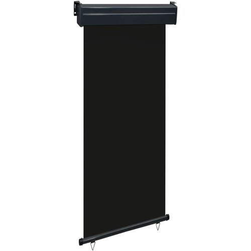 VidaXL Balkonska stranska tenda 80x250 cm črna, (20609824) Slike