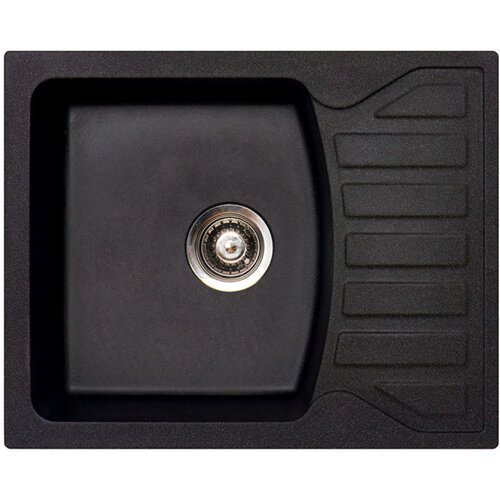 Metalac granitna usadna sudopera xQuadro M crna 620x500 &Oslash;90 Cene