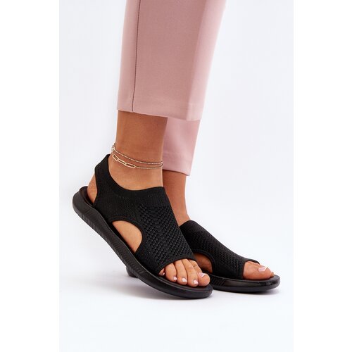 Boto FW2 Women's Zipper Flat Flip Flops Black Rise Up! Cijene