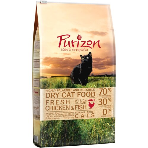 Purizon Adult pi&amp;scaron;čanec &amp;amp; riba - brez žit - 6,5 kg Slike