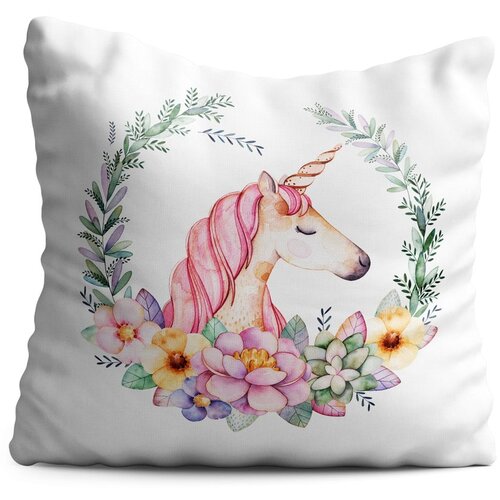 OYO kids Dječji jastuk Elegant Unicorn, 40 x 40 cm Slike