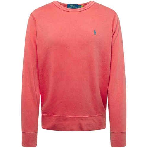 Polo Ralph Lauren Sweater majica plava / svijetlocrvena