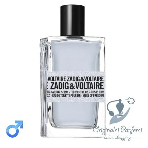 Zadig & Voltaire muška toaletna voda This Is Him Freedom 100ml tester Slike