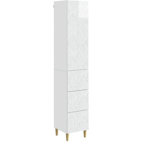 vidaXL Set ormara 2 kom. 33 x 34 5 x 90 cm Konstruirano drvo - Visoko sjajno bijela Cene