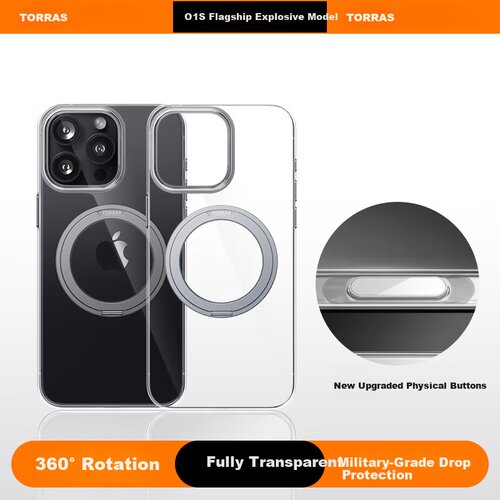 Torras Maska za mobilni telefon iPhone 16 Pro Max, Providna Cene