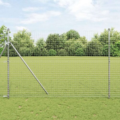  Stebri za ograjo 52 kosa &amp;Oslash;32 mm 200 cm Galvanizirano jeklo Slike