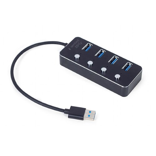  HUB 3.1 (Gen 1) 4 port sa prekidacima GEMBIRD UHB-U3P4P-01 Cijene