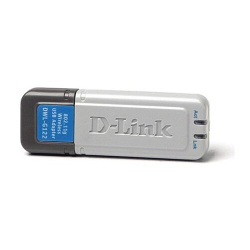 D-link Wireless G USB Adapter, 54Mbps 802.11b/g, WPS Button, Cradle with cable DWL-G122 wireless adapter Slike