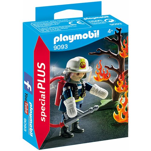 Playmobil vatrogasac ugasi požar Slike