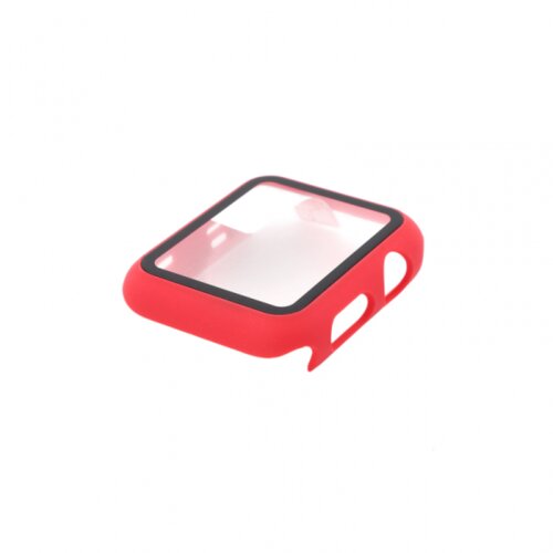 Tempered glass case za iwatch 42mm crvena Slike