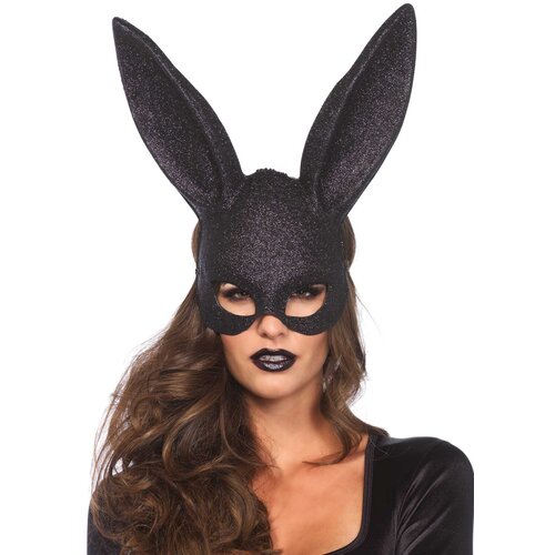 Leg Avenue Glitter Masquerade Rabbit Mask 3760 Black Cijene